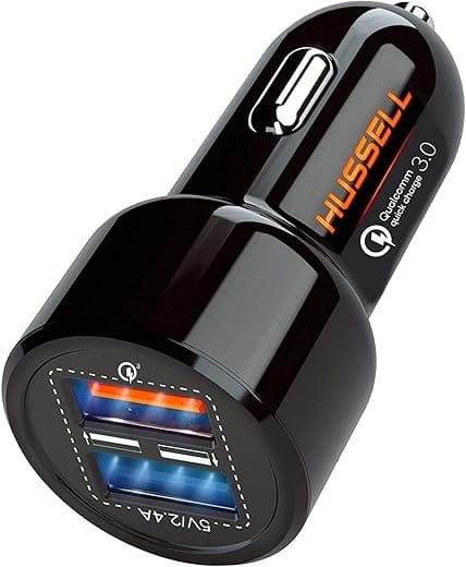 Hussell 3.0 Fast Car Charger Adapter: A Must-Have for Quick Charging!