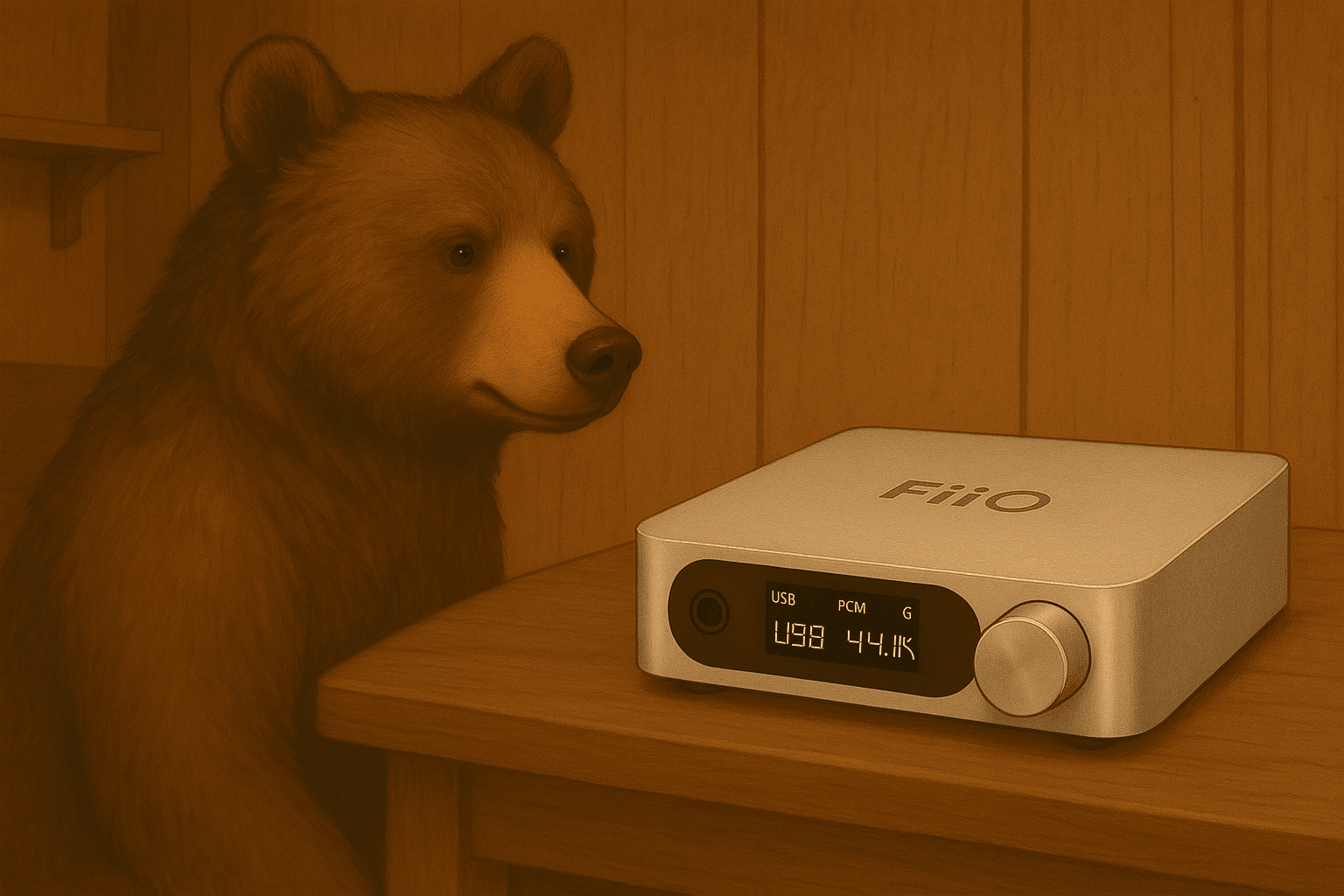 The Weight of Sound: A Bear’s Reflections with the FiiO K11