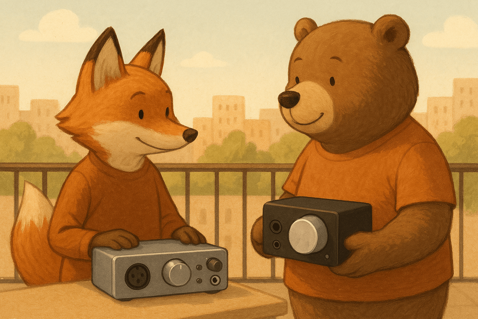For the Ears or the Airwaves? A Fox-and-Bear Guide to PC Audio