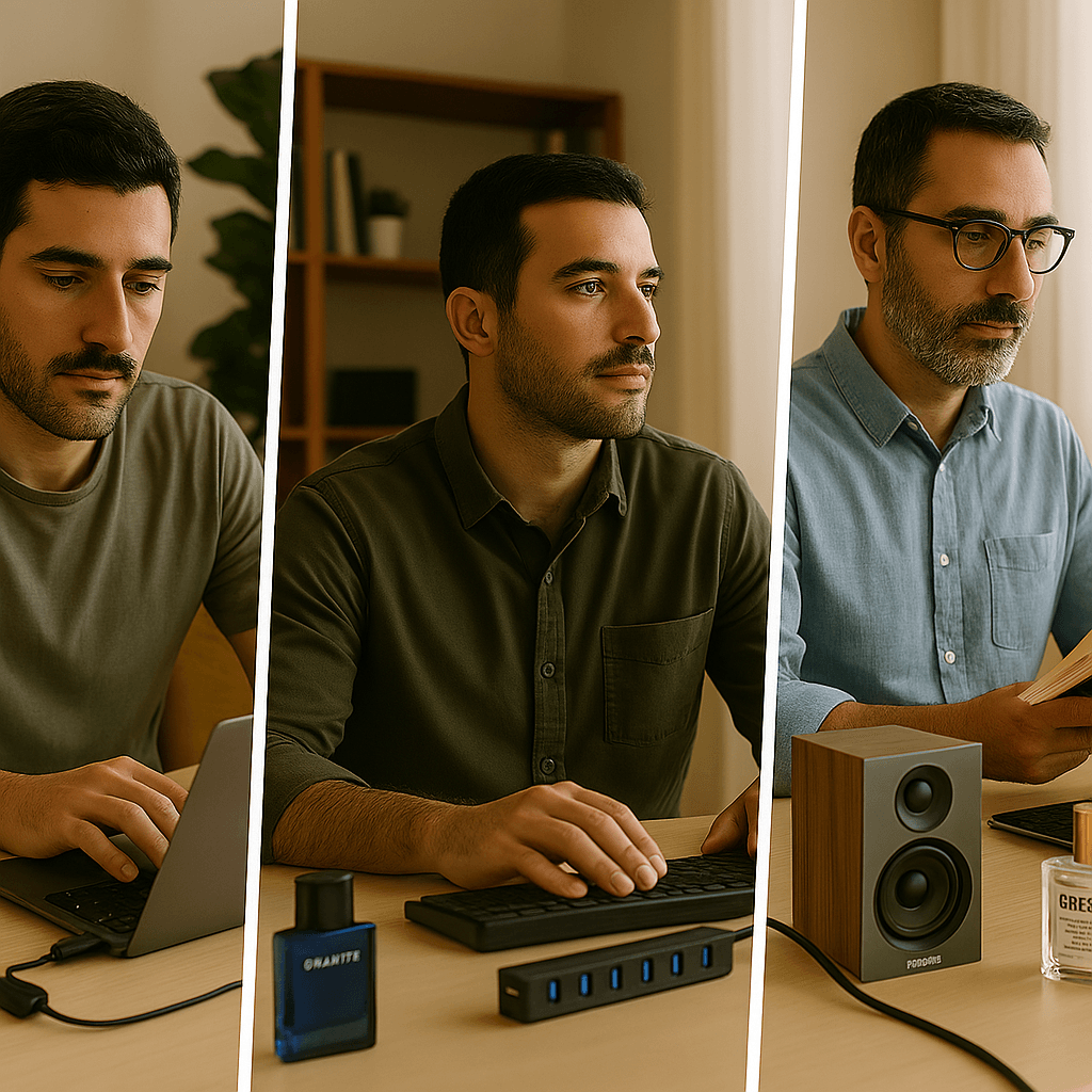 The Voltage of Design: Three Men, Three Systems – Part 17 of Sonic Style Scent: The Trio