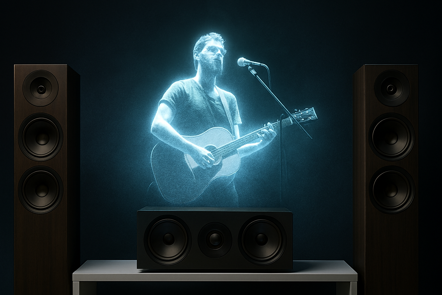 🎙️ The Center Channel – Anchoring the Illusion