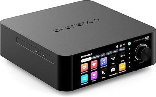 Eversolo Play Review — DAC & 60W×2 / 110W×2 Music Streamer with 5.5-inch Touchscreen, Room Correction & Qobuz/Tidal (CD Edition)