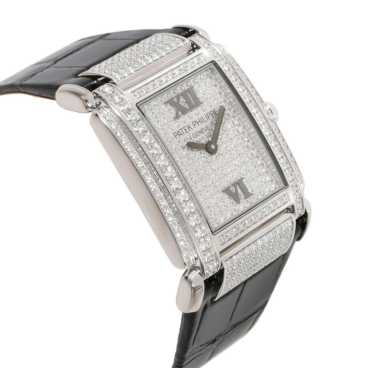 Pre-Owned Patek Philippe Twenty-4 White Gold Watch