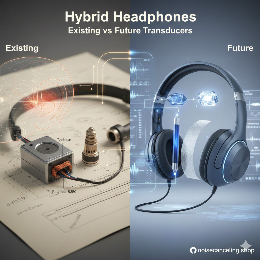 Hybrid Headphones: Existing vs. Future Transducers